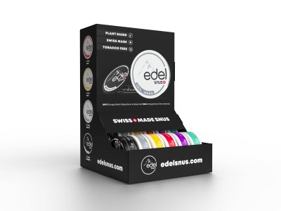 edel Display gefüllt